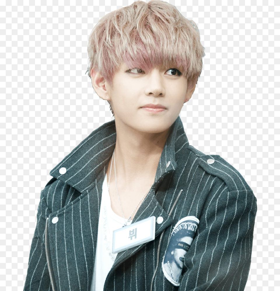 Bts V Kim Taehyung Cute, Teen, Person, Male, Jacket Png Image