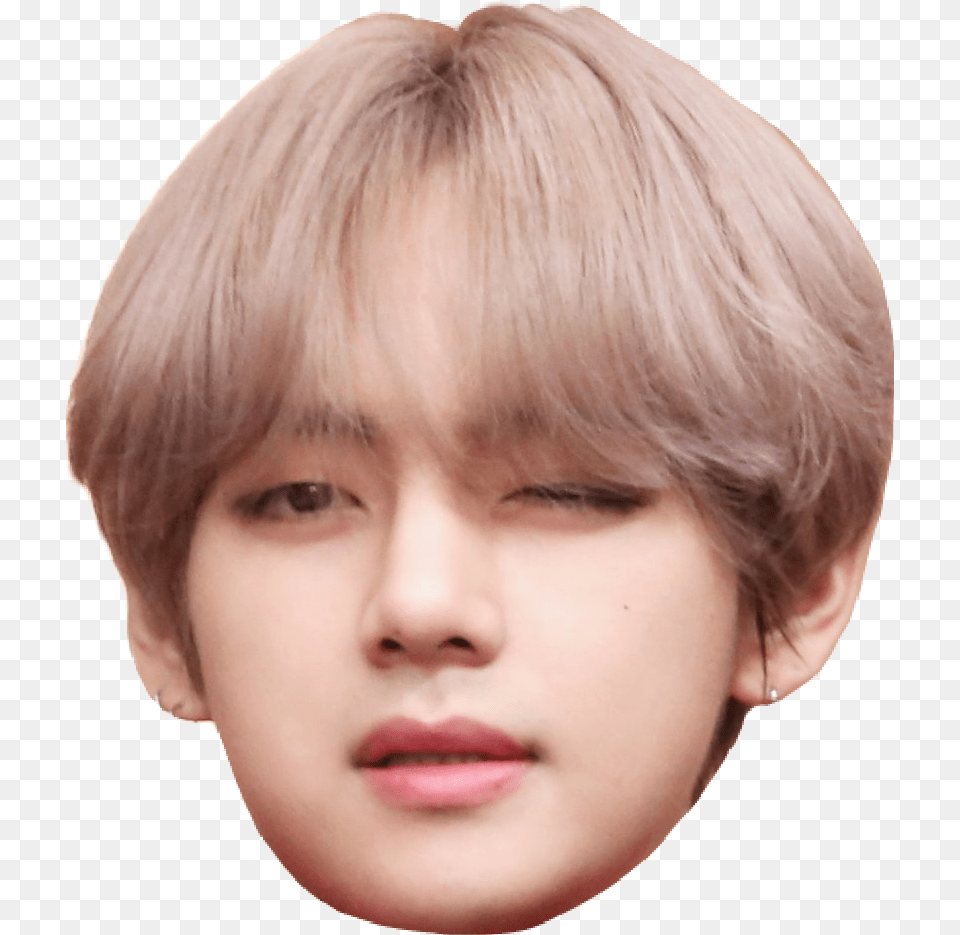 Bts V Taehyung Btsdna Remixit Bts V Face, Baby, Photography, Person, Head Free Png Download