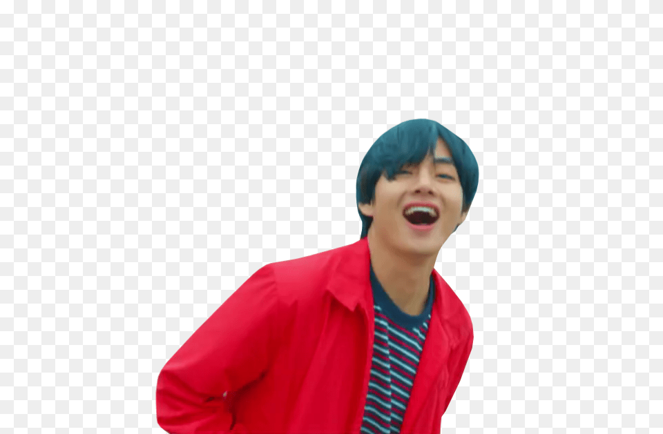 Bts V Taehyung Euphoria Freetoedit, Face, Happy, Head, Laughing Free Png Download