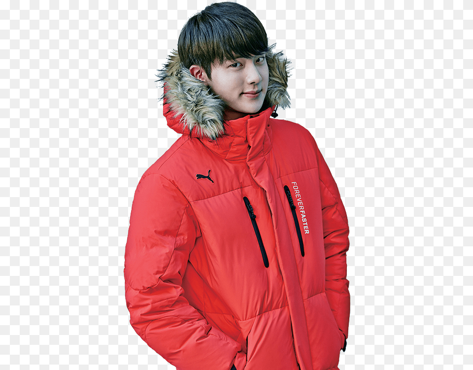 Bts Winter Photoshoot, Adult, Clothing, Coat, Jacket Free Png