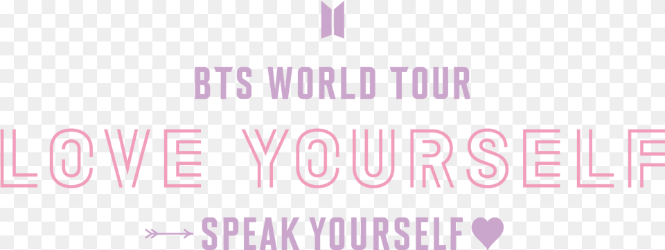Bts World Tour Love Yourself Speak Yourself Logo Trip With David Foster Wallace, Scoreboard, Purple, Text, People Free Png