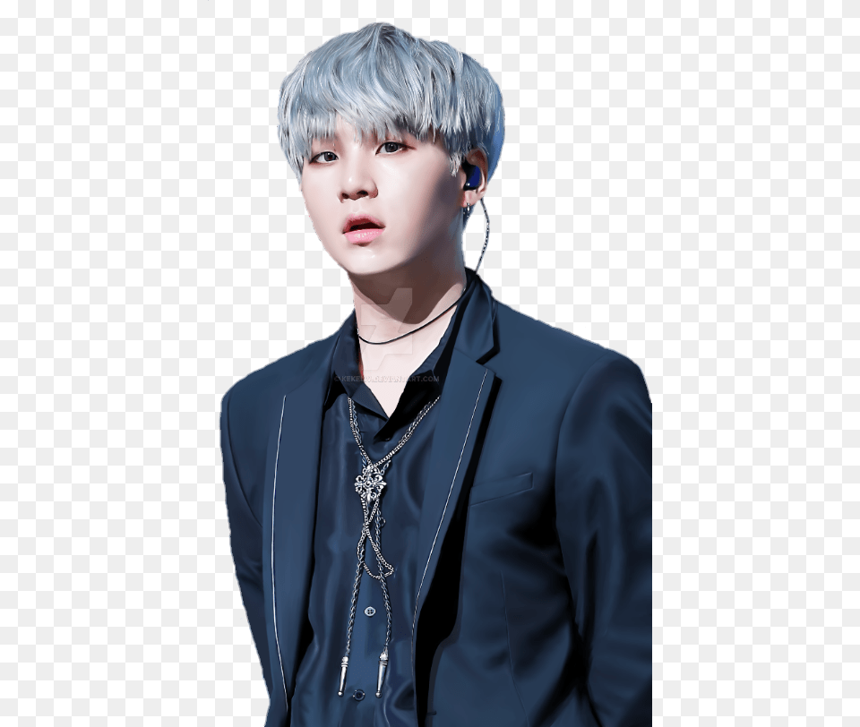 Bts Yoongi Suga Image Transparent Background I Bts Suga No Background, Accessories, Necklace, Jewelry, Formal Wear Free Png Download