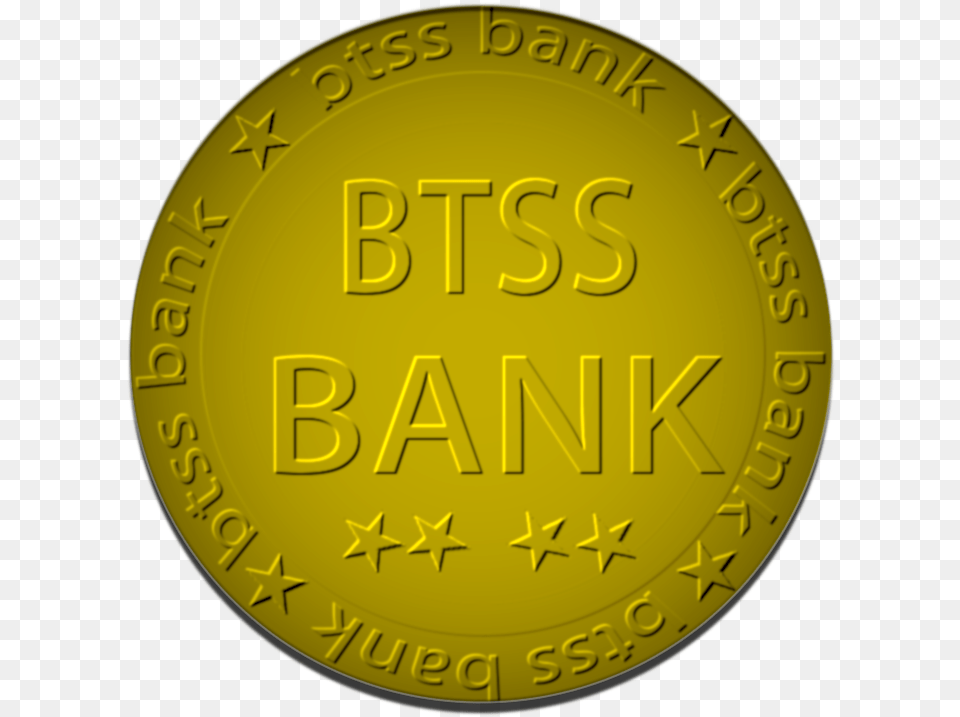 Btss Digital Assets Bank A Public Company In The U Circle, Gold, Coin, Money, Disk Png
