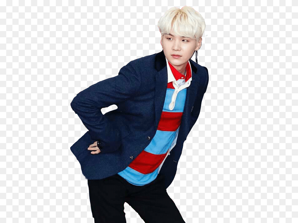 Btssuga Minyoongi Yoongi Suga Bts, Person, Jacket, Hair, Costume Png