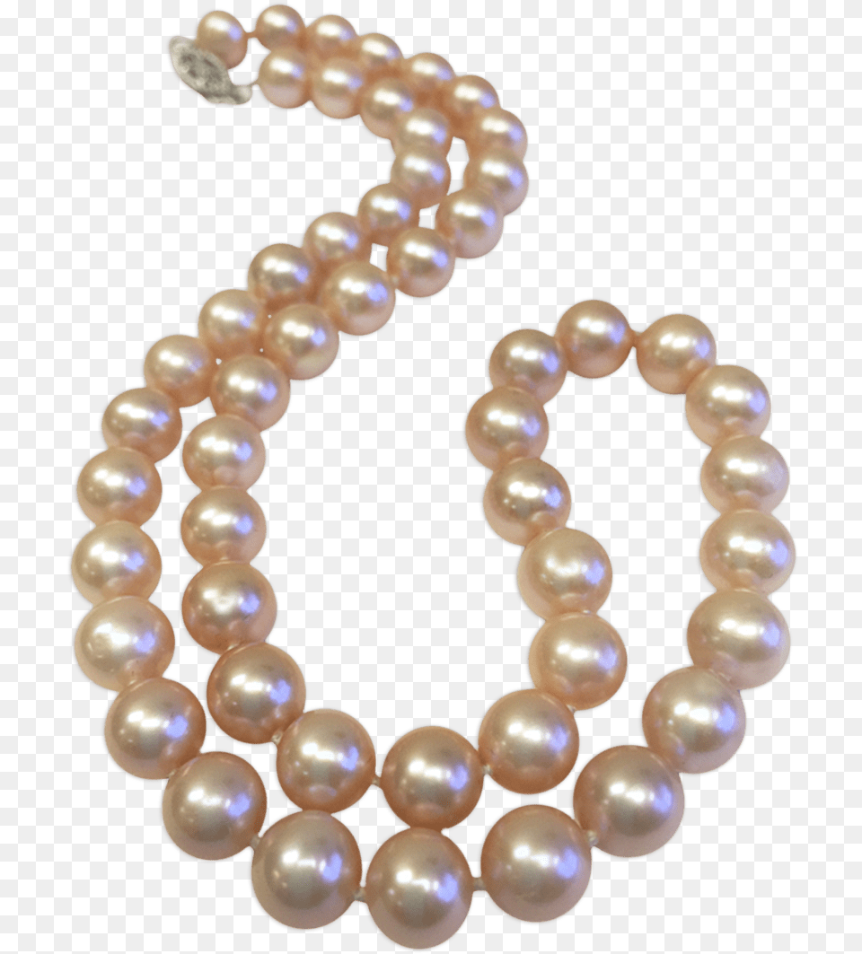 Bua Bay Collection 7 8mm Pearl Necklace, Accessories, Jewelry Free Png