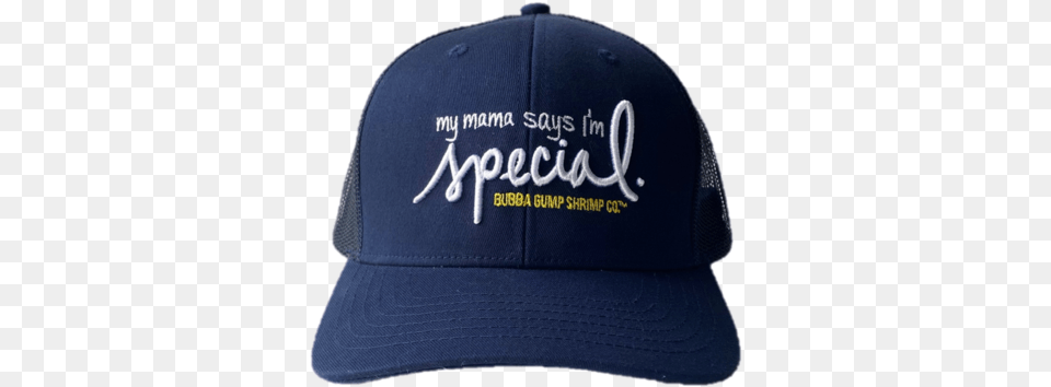 Bubba Gump Mama Says Cap For Baseball, Baseball Cap, Clothing, Hat, Accessories Png Image