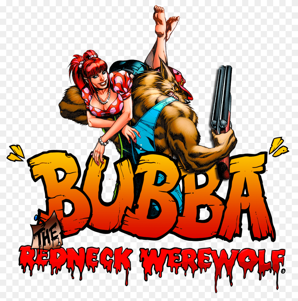 Bubba The Redneck Werewolf, Adult, Publication, Person, Female Free Png