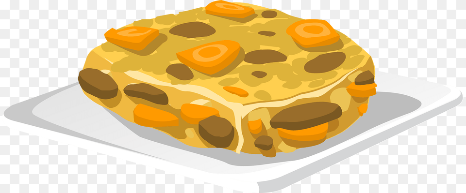 Bubble And Squeak Clipart, Dessert, Food, Pastry, Meal Free Png