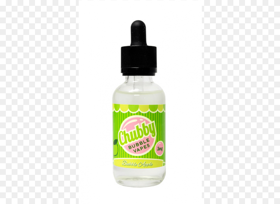Bubble Apple Ejuice By Chubby Bubble Vapes Is The Mouth Watering Electronic Cigarette Aerosol And Liquid, Bottle, Shaker Png Image