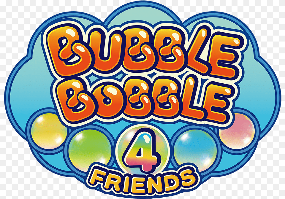 Bubble Bobble 4 Friends Logo Free Png Download