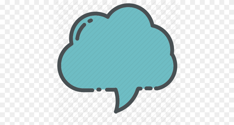 Bubble Callout Cloud Contact Message Speech Text Icon, Logo Free Transparent Png