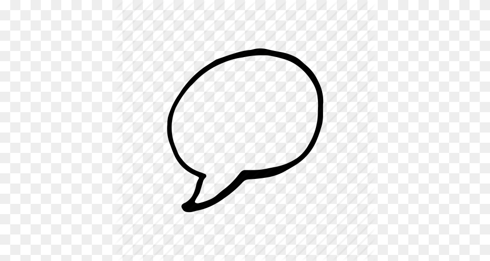 Bubble Cartoon Comic Speech Talk Icon, Racket Free Png Download