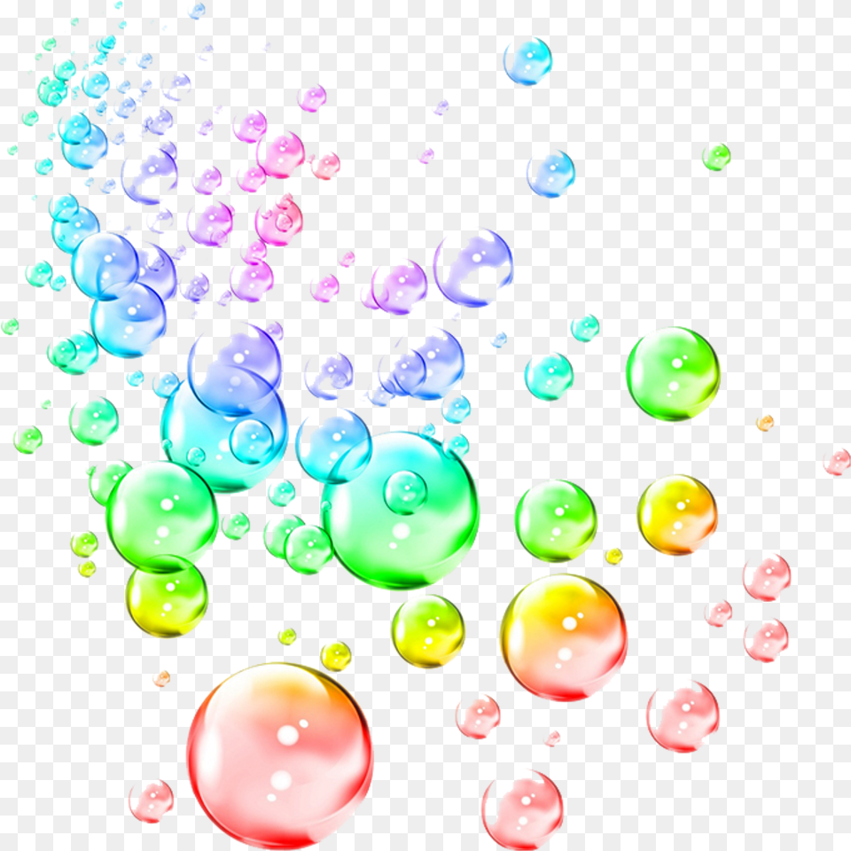 Bubble Clipart Colorful Soap Bubbles, Art, Graphics Free Png Download
