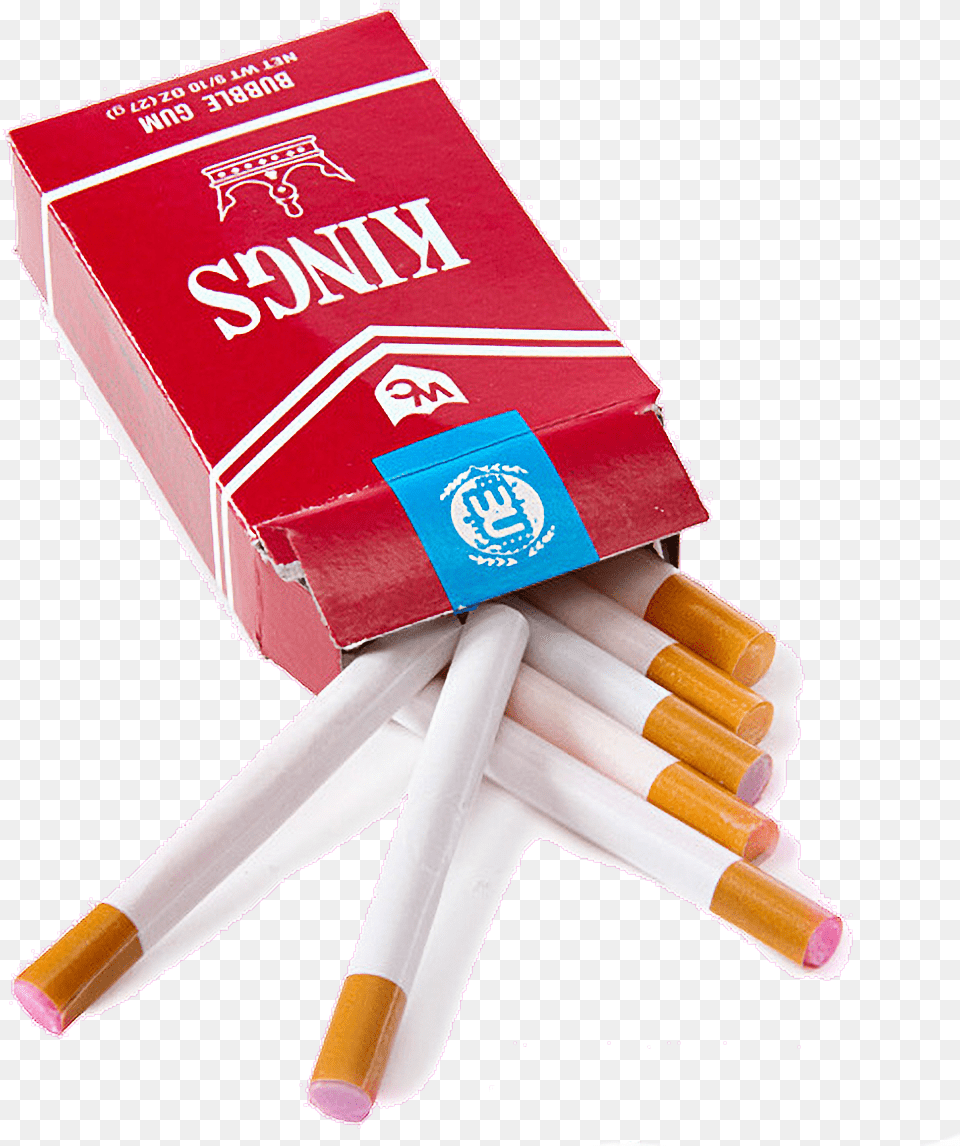 Bubble Gum Candy Cigarettes, Box, Food Free Png Download