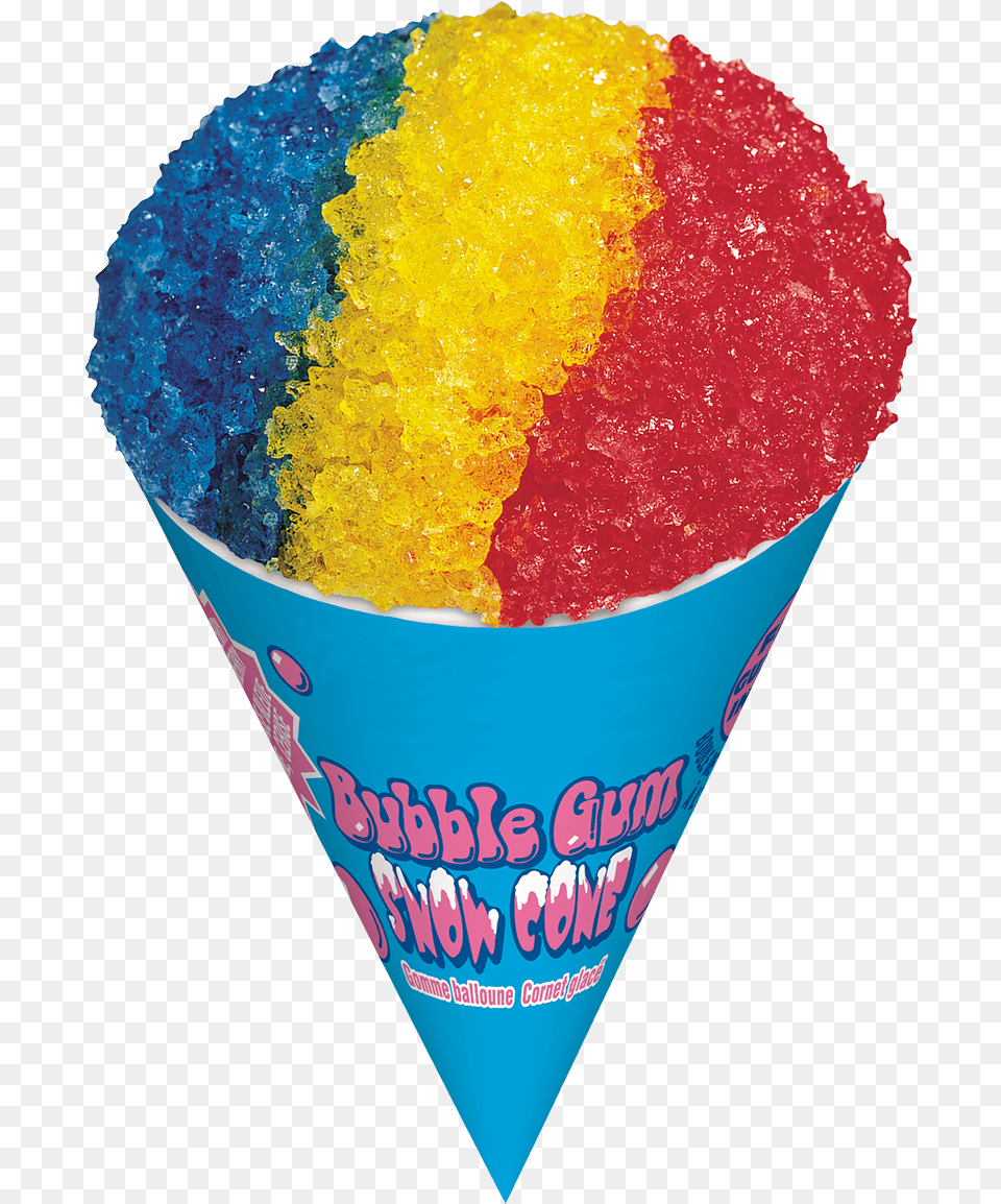 Bubble Gum Cone Snow Cone Transparent Background, Food, Sweets Png