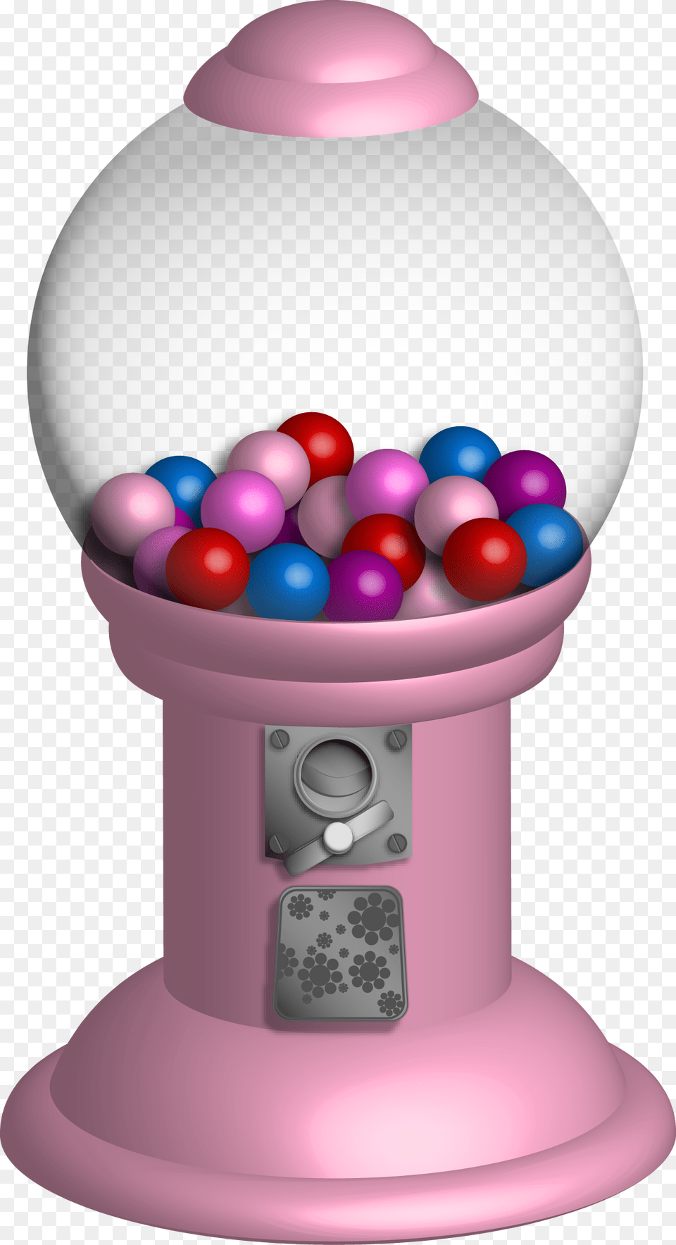 Bubble Gum Machine Clipart Download Pink Bubble Gum Machine, Birthday Cake, Cake, Cream, Dessert Free Transparent Png