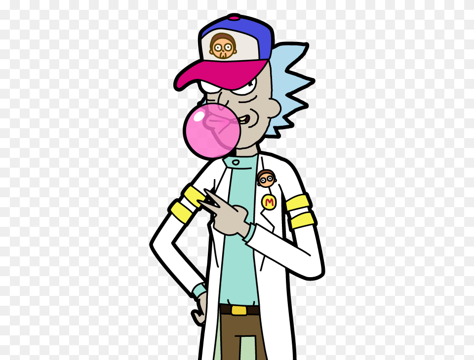 Bubble Gum Rick, Person, Book, Comics, Publication Free Transparent Png