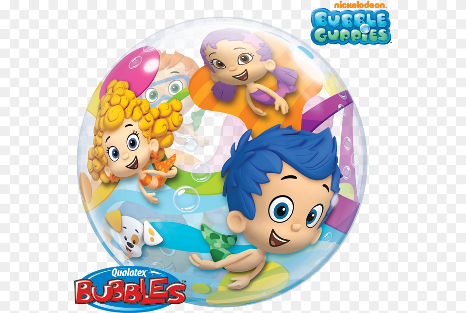 Bubble Guppies Bubble Balloon Balloon In A Box Bubble Guppies Balloons, Baby, Face, Head, Person Free Transparent Png