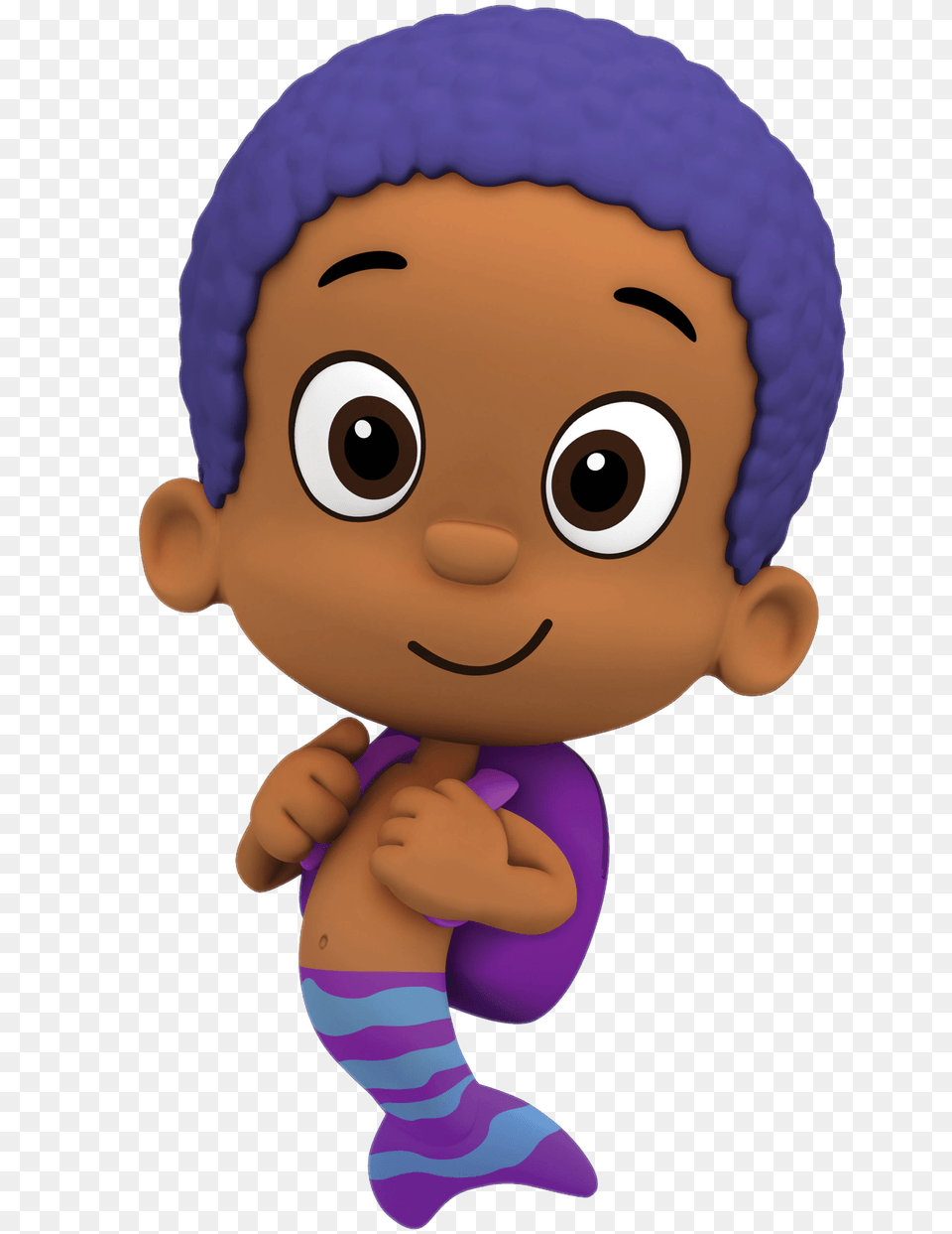 Bubble Guppies Goby With Backpack, Clothing, Hat, Baby, Person Png Image