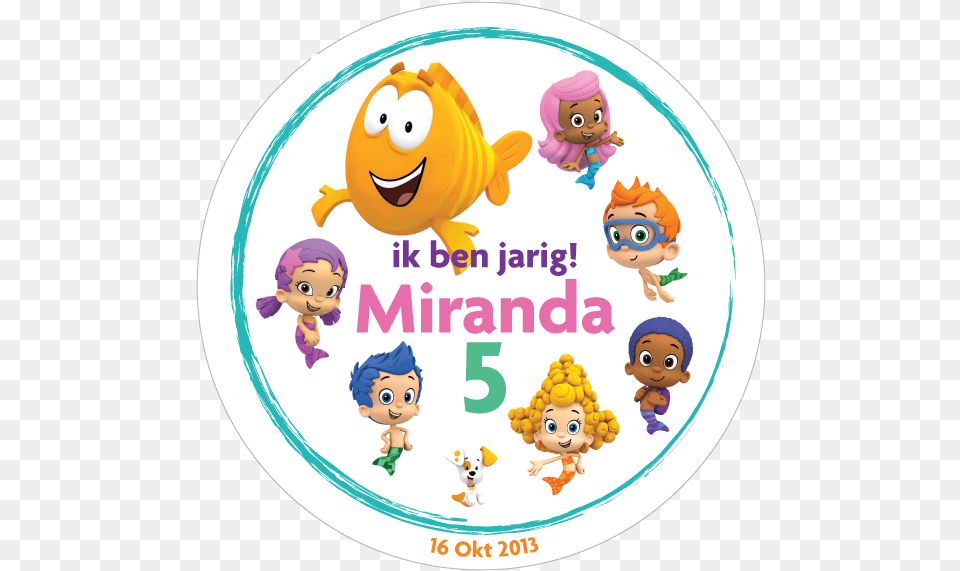 Bubble Guppies Invitation Smiley, Doll, Toy, Baby, Person Free Transparent Png