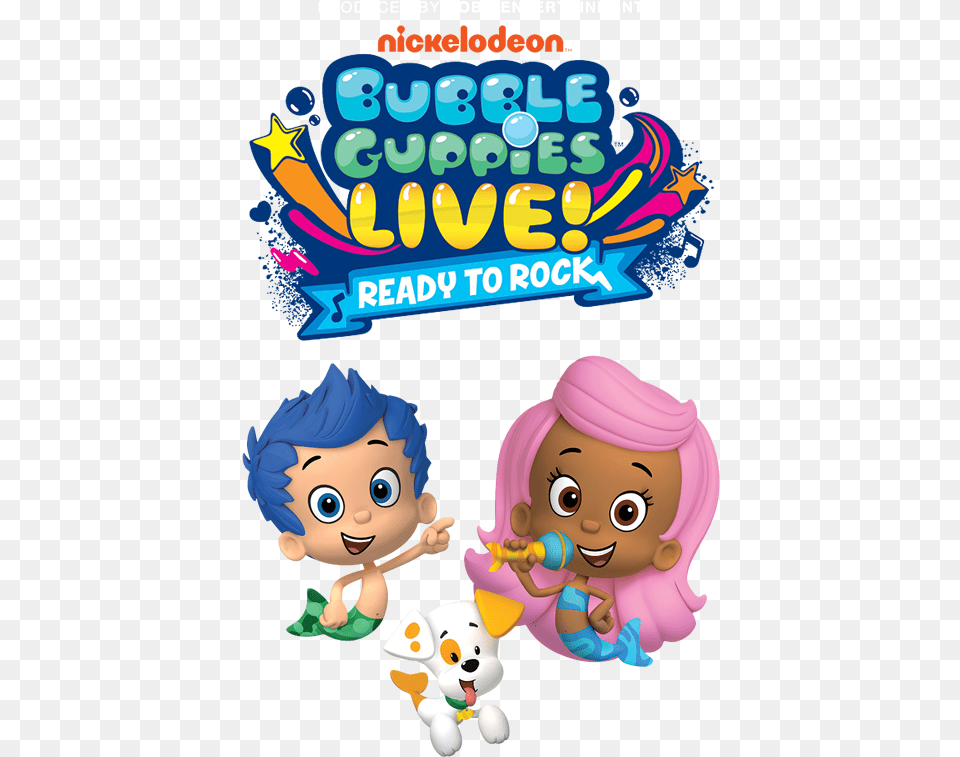 Bubble Guppies Live Ready To Rock, Baby, Face, Head, Person Free Transparent Png