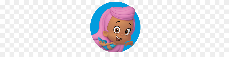 Bubble Guppies Molly Emblem, Photography, Toy, Face, Head Png Image