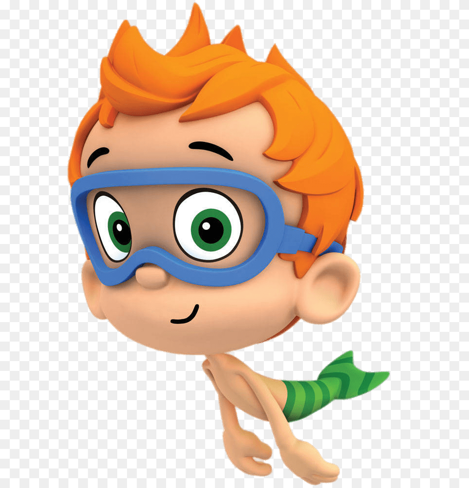 Bubble Guppies Nonny Swimming, Accessories, Goggles, Toy, Face Free Png Download