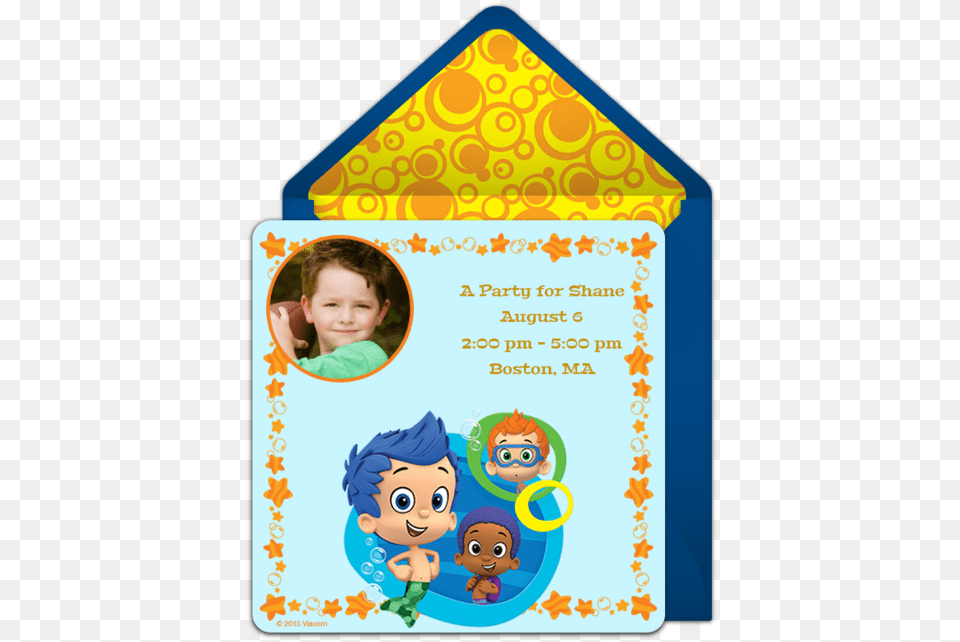 Bubble Guppies Sleepover Invitations, Boy, Child, Person, Male Free Transparent Png