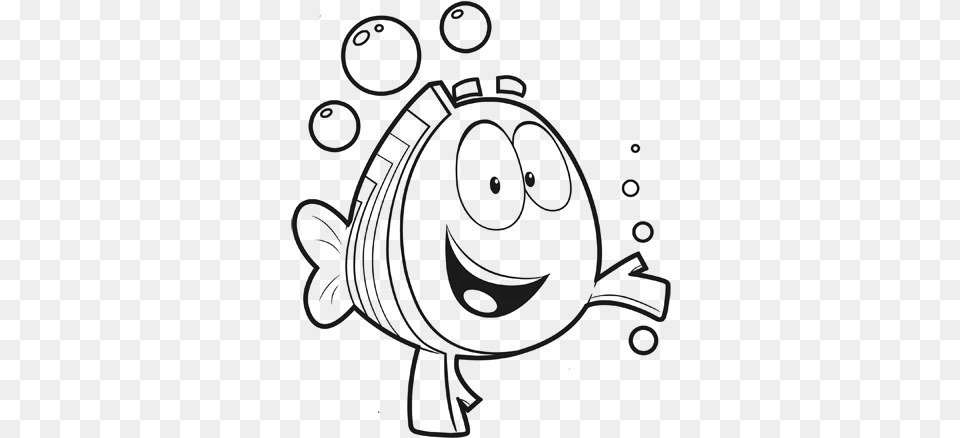Bubble Guppies Toys Bubble Guppies Printable Bubble Guppies Coloring Page, Gray Png