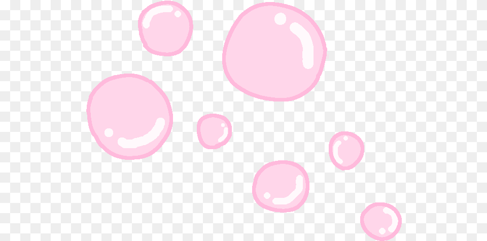 Bubble Pink And Circle, Flower, Petal, Plant, Astronomy Free Png