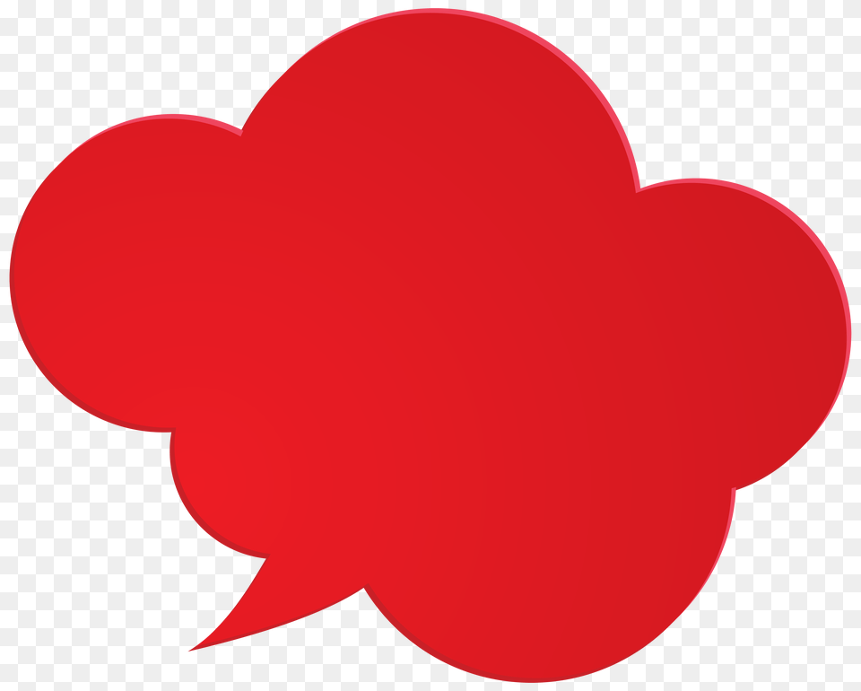 Bubble Speech Red Clip Art, Logo Free Png