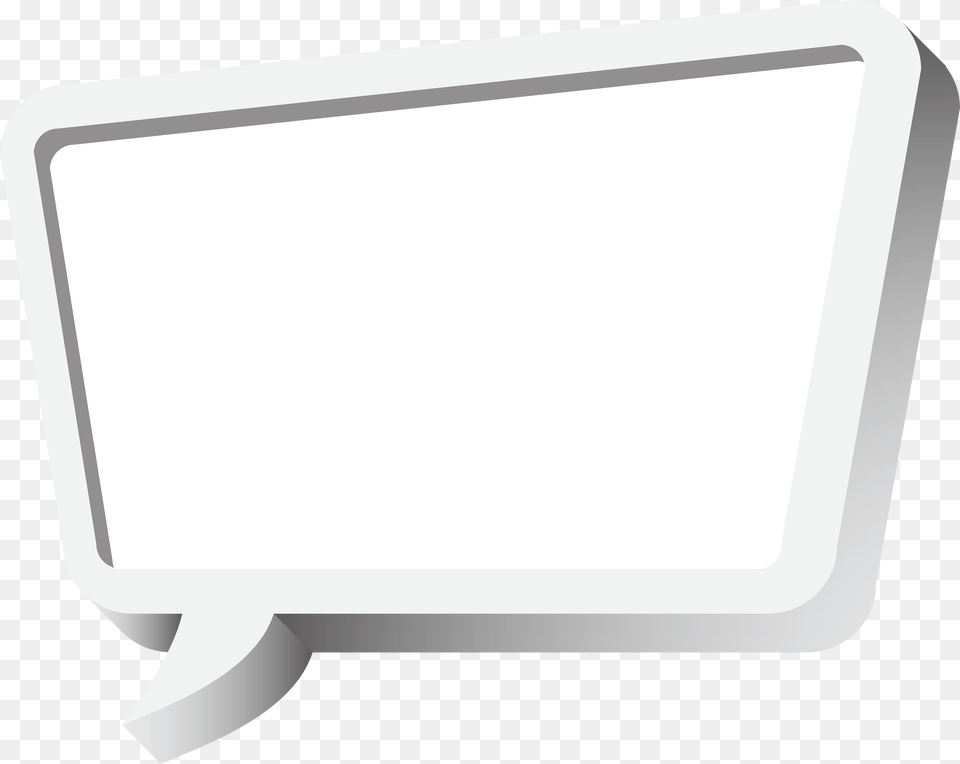Bubble Speech White Board, Electronics, Screen, Computer Hardware Free Transparent Png
