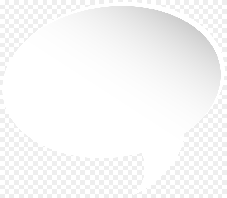 Bubble Speech White Clip Art, Sphere Free Png Download