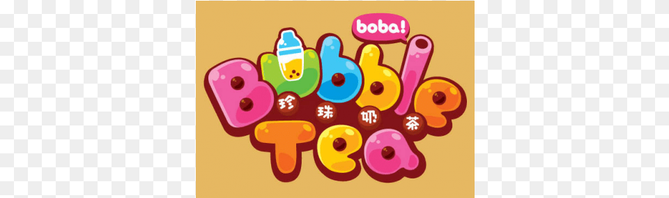 Bubble Tea, Text, Food, Sweets, Dynamite Png Image