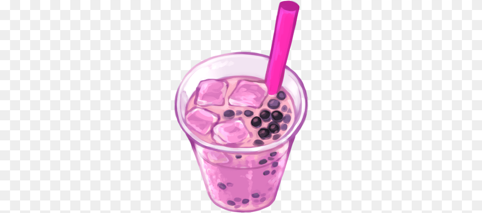 Bubble Tea By Toripng Black And White Bubble Tea, Beverage, Juice Free Transparent Png