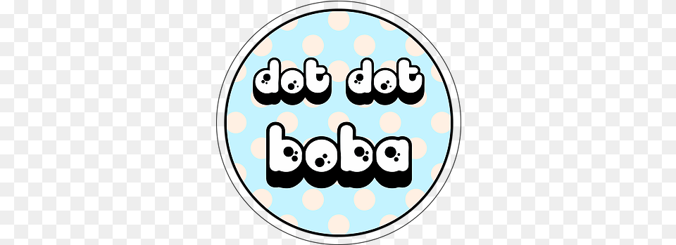 Bubble Tea Nashville Tn Dotdot Boba Circle, Pattern, Sticker, Home Decor, Nature Png Image