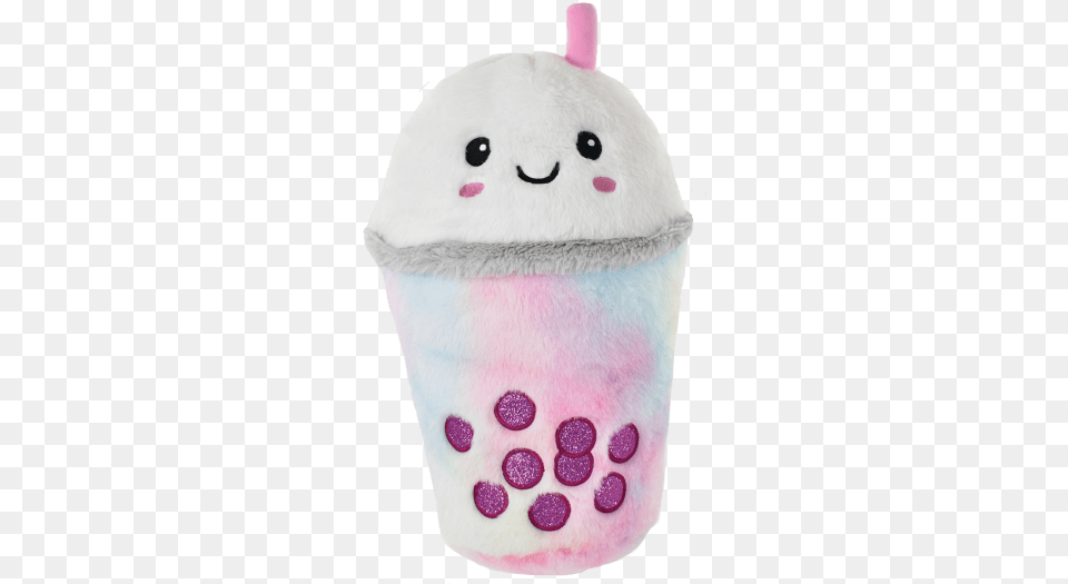 Bubble Tea Plush Pillow Soft, Cake, Cream, Cupcake, Dessert Png