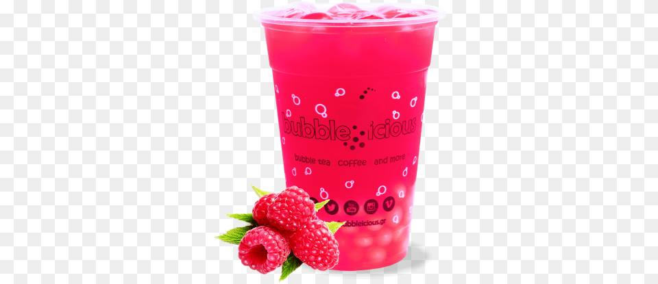 Bubble Tea Raspberry Intersa Raspberry Oil 100 Ml, Berry, Food, Fruit, Plant Free Png Download