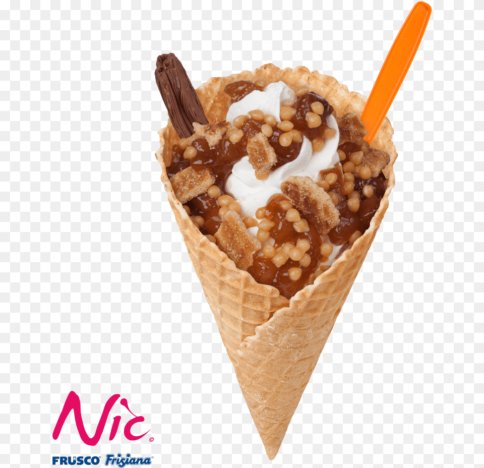 Bubble Waffle, Cream, Dessert, Food, Ice Cream Free Png Download