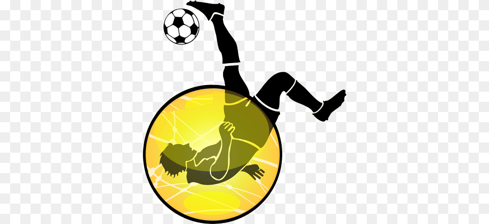 Bubbleball Uk Soccer Player Kicking Ball, Person, Soccer Ball, Football, Sport Free Png Download