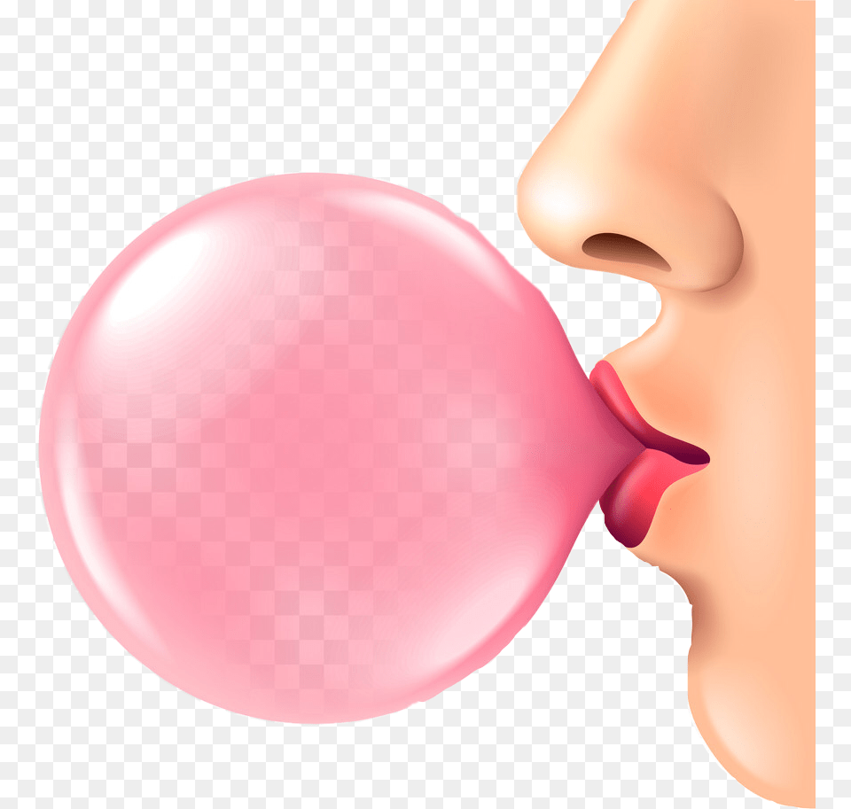 Bubblegum Blowing Blowingbubbles Contest Challenge Bubble Gum Blowing, Adult, Female, Person, Woman Free Png