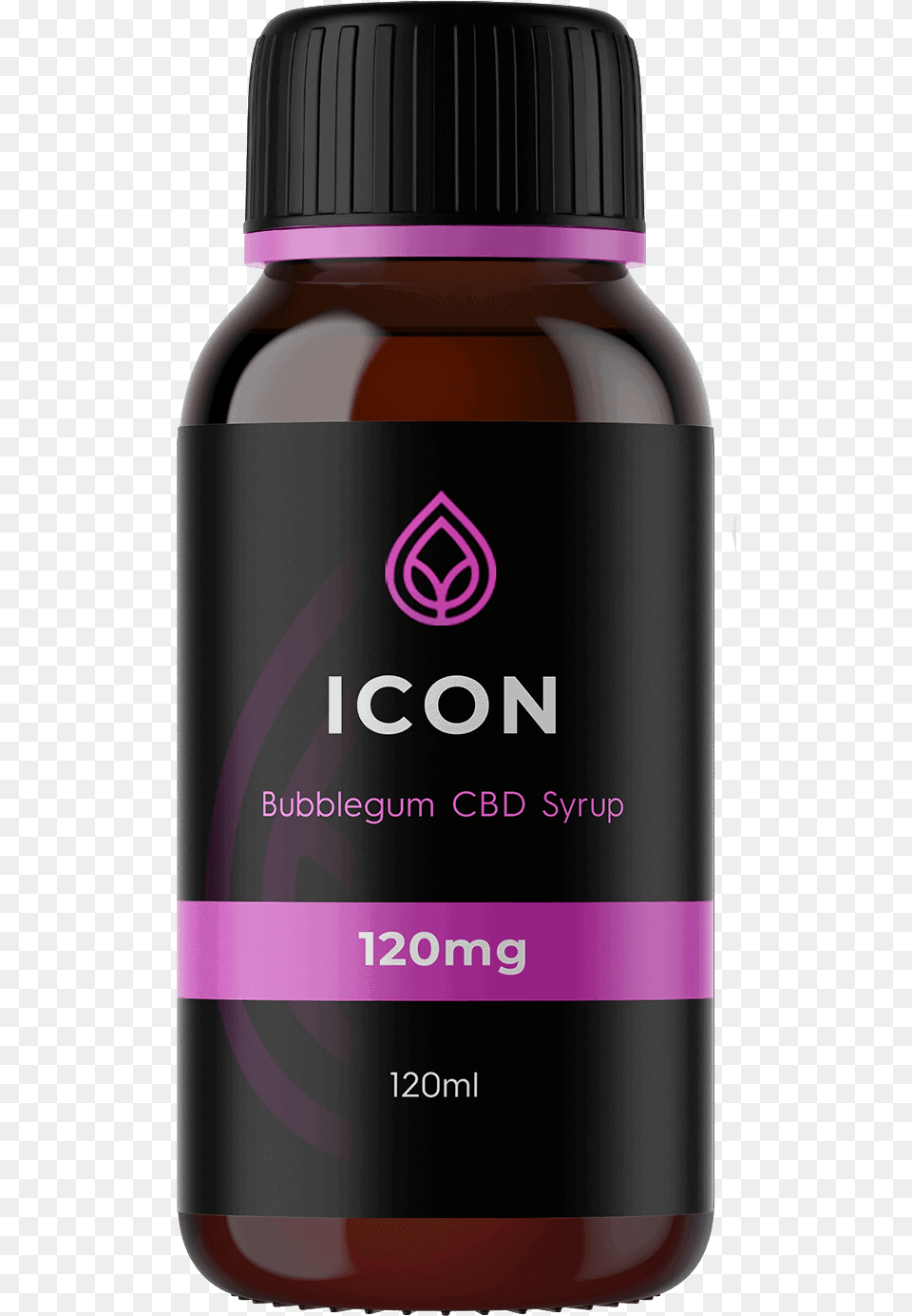 Bubblegum Cbd Syrup Solution, Herbal, Herbs, Plant, Bottle Free Png Download