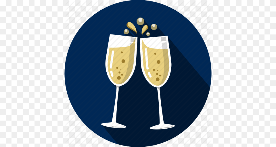 Bubbles Carbonation Champagne Fizz Glasses Icon, Alcohol, Beverage, Glass, Liquor Free Png Download