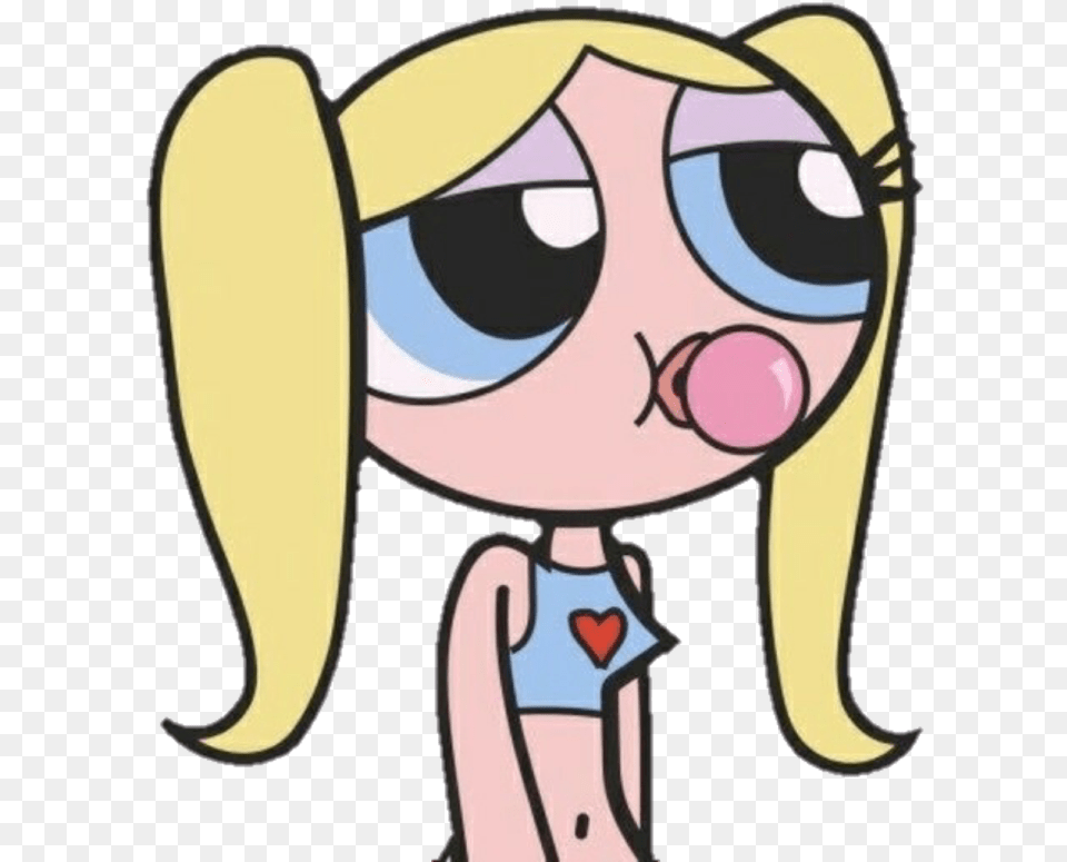 Bubbles Cartoon And Powerpuff Girls Image Teenage Bubbles Powerpuff Girls, Face, Head, Person, Animal Png