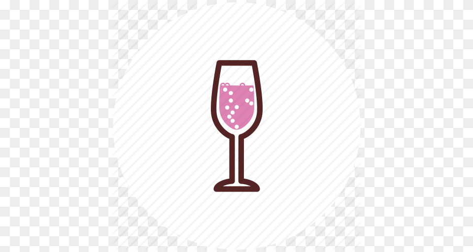 Bubbles Champagne Drinks Glass Sparkling Wine Icon, Alcohol, Beverage, Goblet, Liquor Free Png