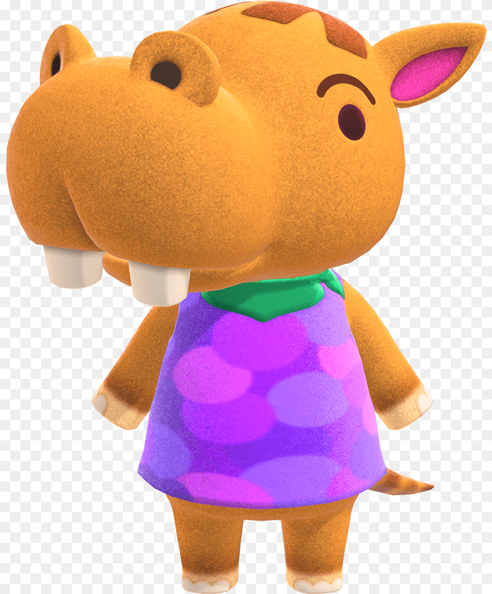 Bubbles Nookipedia The Animal Crossing Wiki Acnh Hippos, Plush, Toy Free Png Download