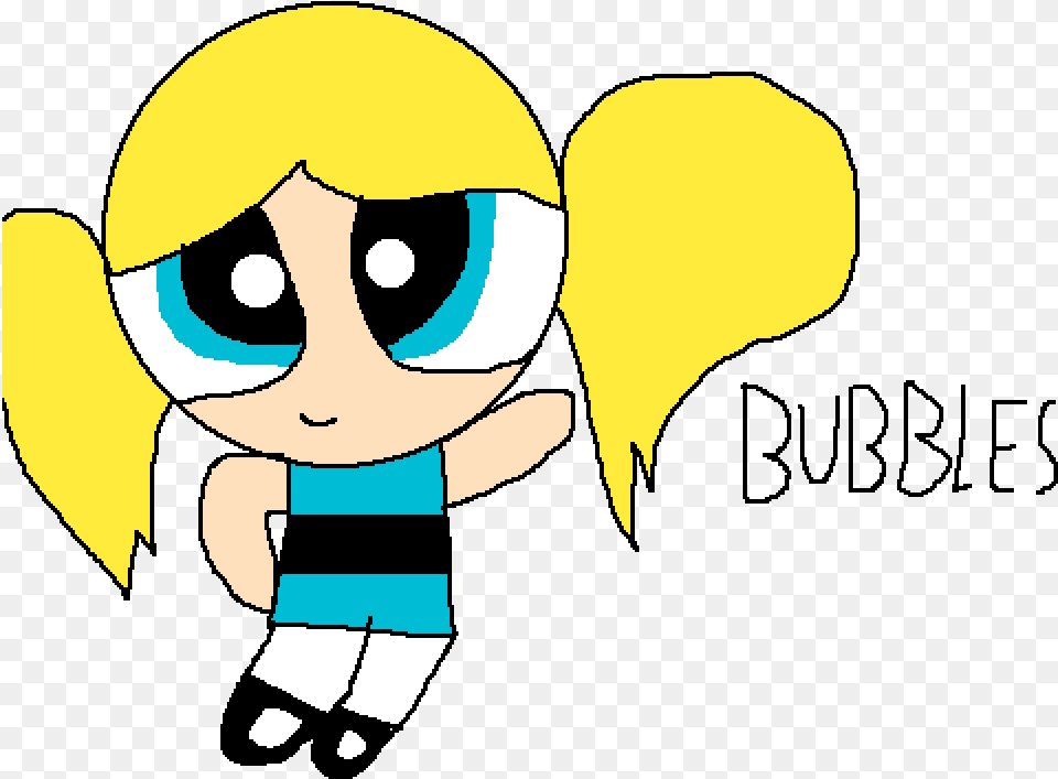 Bubbles Powerpuff Girls Bubbles, Baby, Person, Face, Head Free Transparent Png