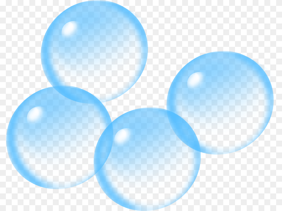 Bubblessoap Bubblesair Bubblesblueroundfree Vector Bubbles Clip Art, Sphere, Balloon Free Png