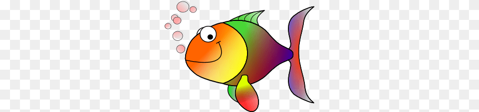 Bubbling Cartoon Fish Clip Art, Animal, Sea Life, Shark Free Png