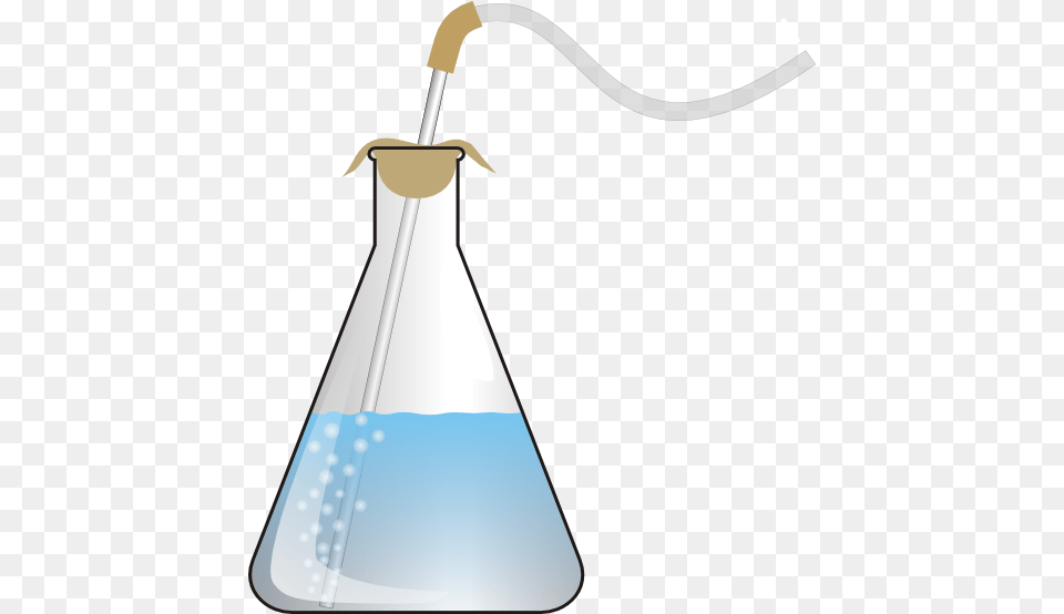 Bubbling Erlenmeyer Clipart, Cone Free Png